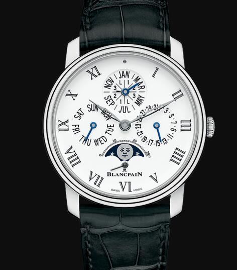 Blancpain Villeret Watch Price Review Quantième Perpétuel 8 Jours Replica Watch 6659 3431 55B